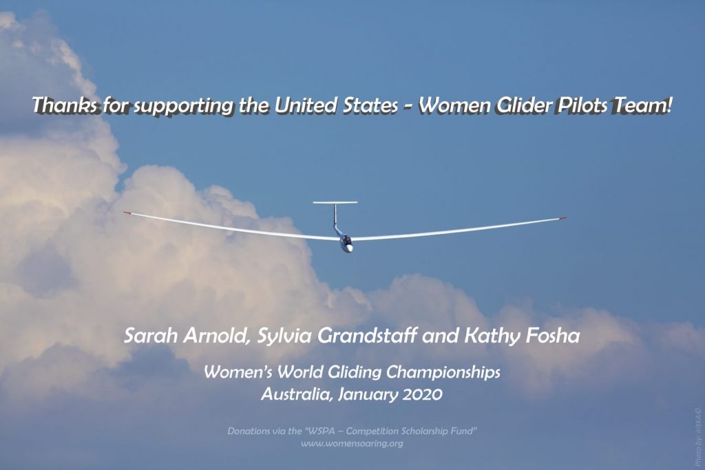 Supporting the Women's World Gliding Championship
